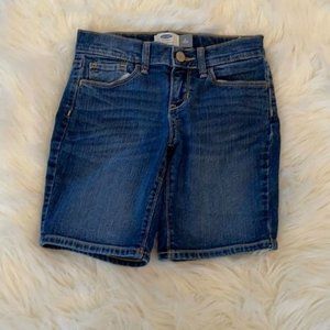Old Navy girls blue Jean shorts